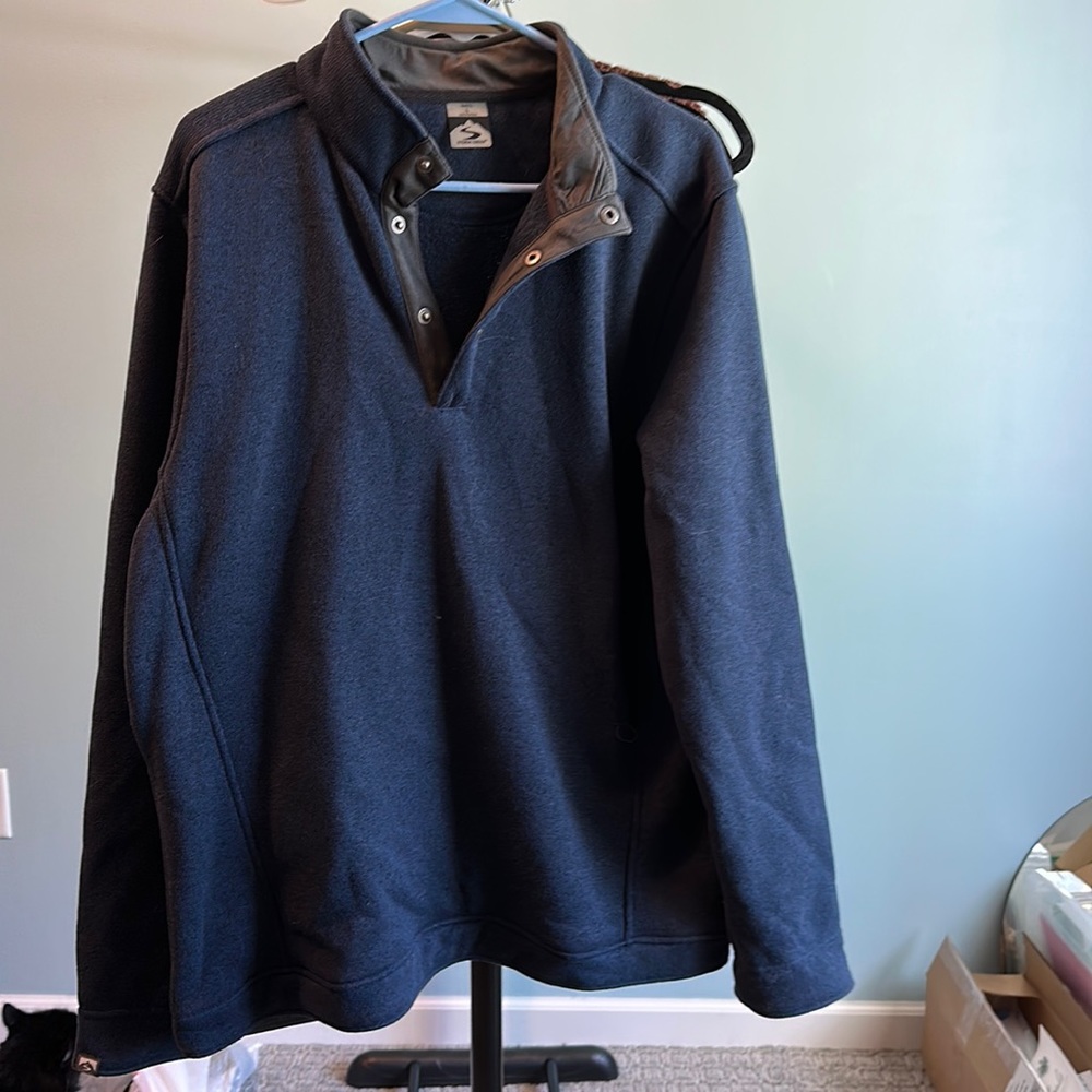 Sweater Snap Front Pullover